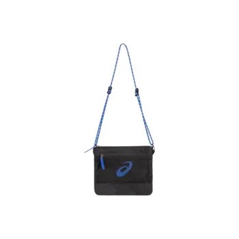Asics Polyamide Shoulder Bag Crossbody Bag Unisex Black