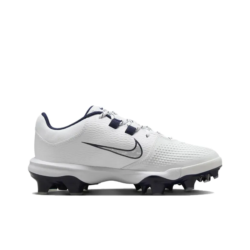 Nike Hyperdiamond 4 Pro Mcs White Pure Platinum Midnight Navy Women's-1