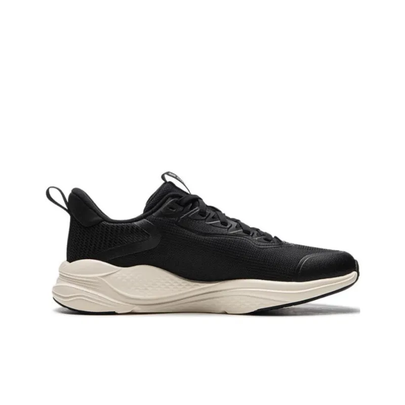 LiNing Liuyun Anti Slip Wear Resistant Low Top Casual Running Shoes Women's Black-1