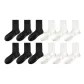 Black Black Black/White White White 9680