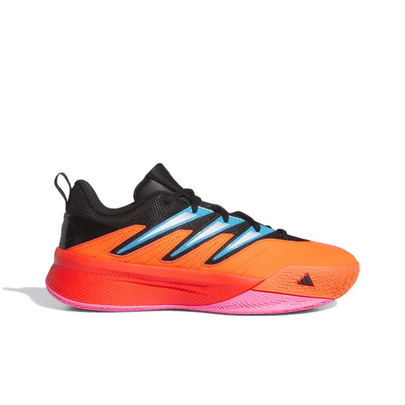 Adidas Dame Certified 3 Low Solar Red Core Black Cloud White-1