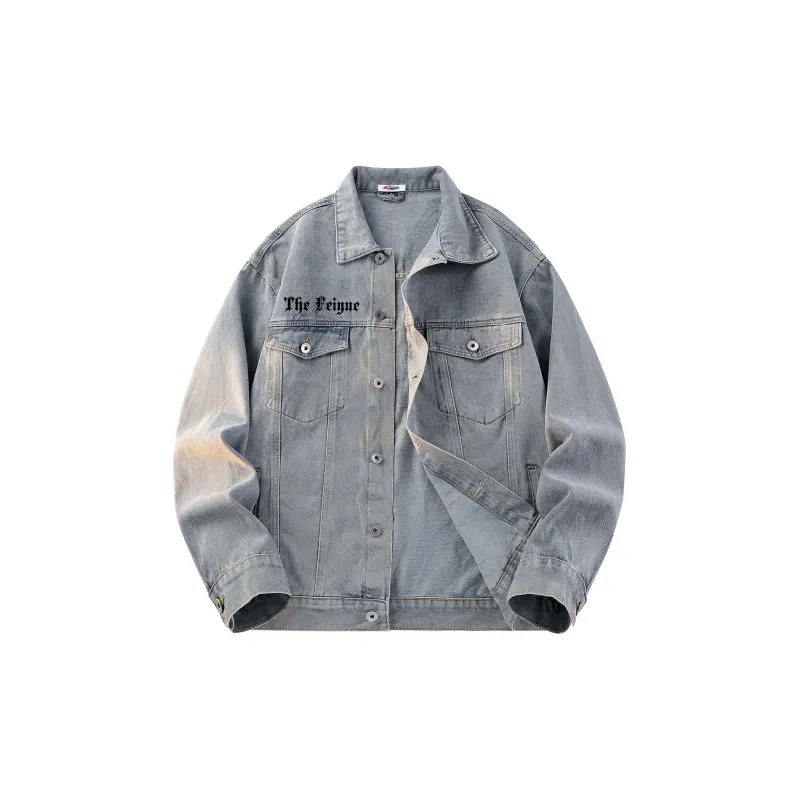 Feiyue Denim Jackets Unisex-5