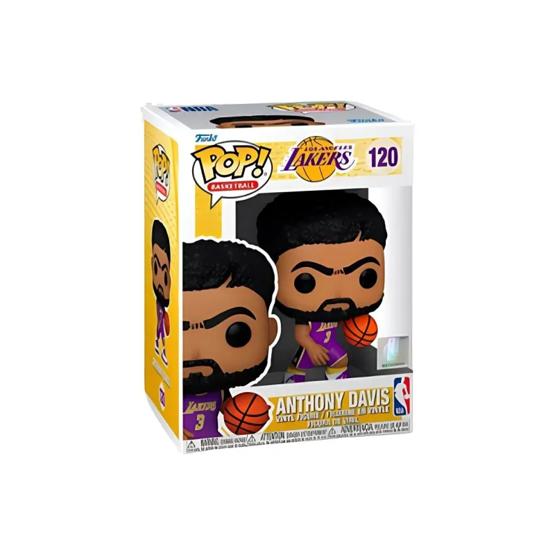 Funko NBA Star Characters Pop Lakers Davis The Brow Chibi Figures-1