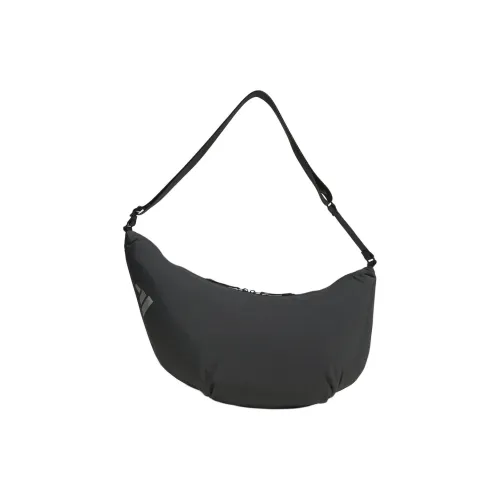 Adidas Nylon Shoulder Bag, Crossbody Bag Regular Unisex Black