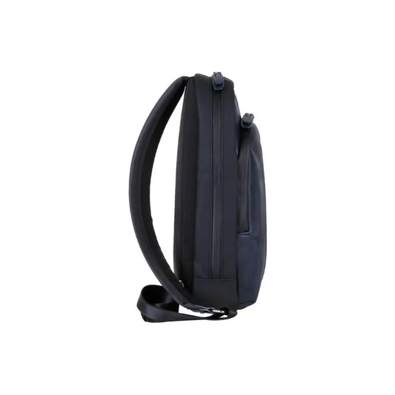 SAMSONITE Leather Sling Bags Crossbody Bags Unisex Marine Blue-2