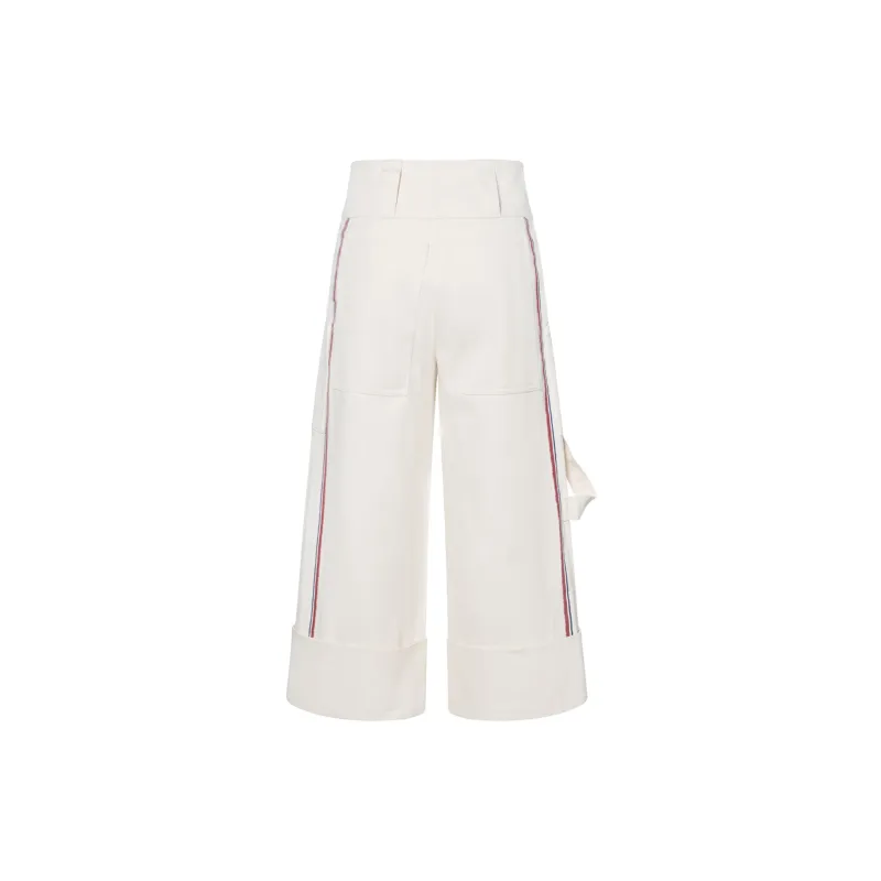 Burberry Cargo Pants Women's White-1