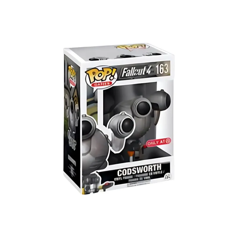 Funko POP! Collection GAMES Fallout 4 Robot Butler Chibi Figures Gray-1