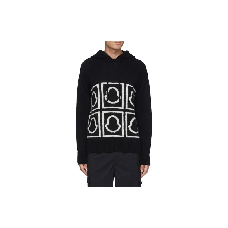 Moncler Sweatshirts Men Black-2