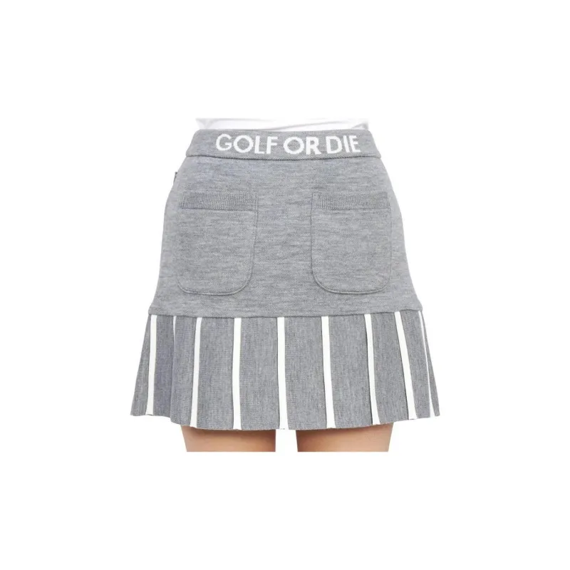 MARK & LONA Casual Short Skirts Women's Gray-1