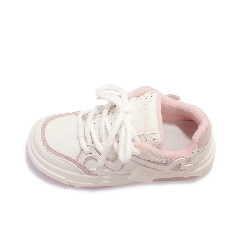 MKTKM Slip-Resistant Cushioning Wear-Resistant Lightweight Height-Increasing Low-Top Skateboard Shoes Women's-8