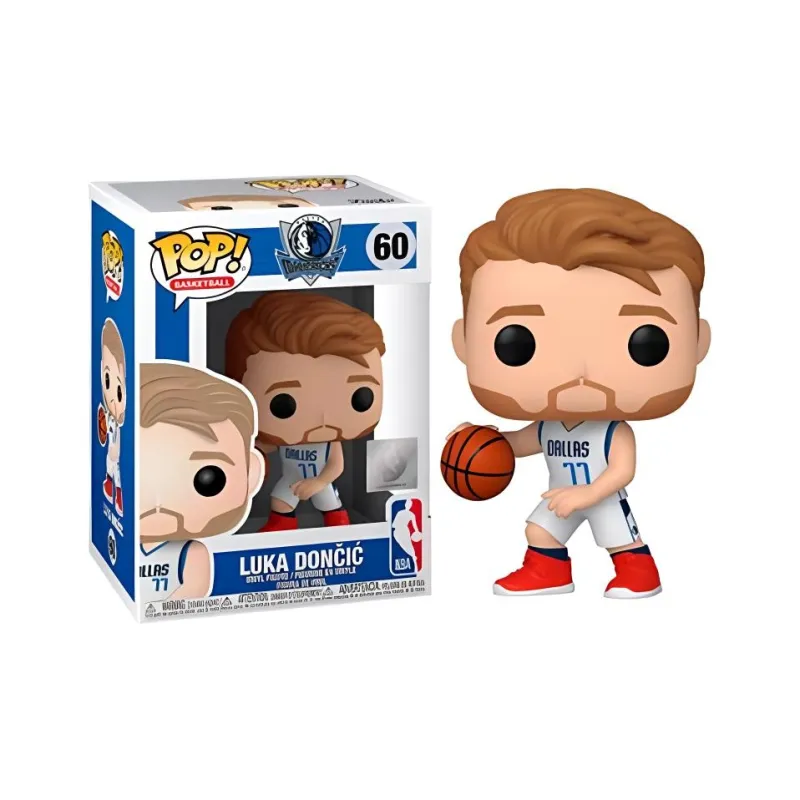 Funko NBA Star Character Pop NBA Merch Mavericks Luka Doncic Chibi Figures 10cm-2