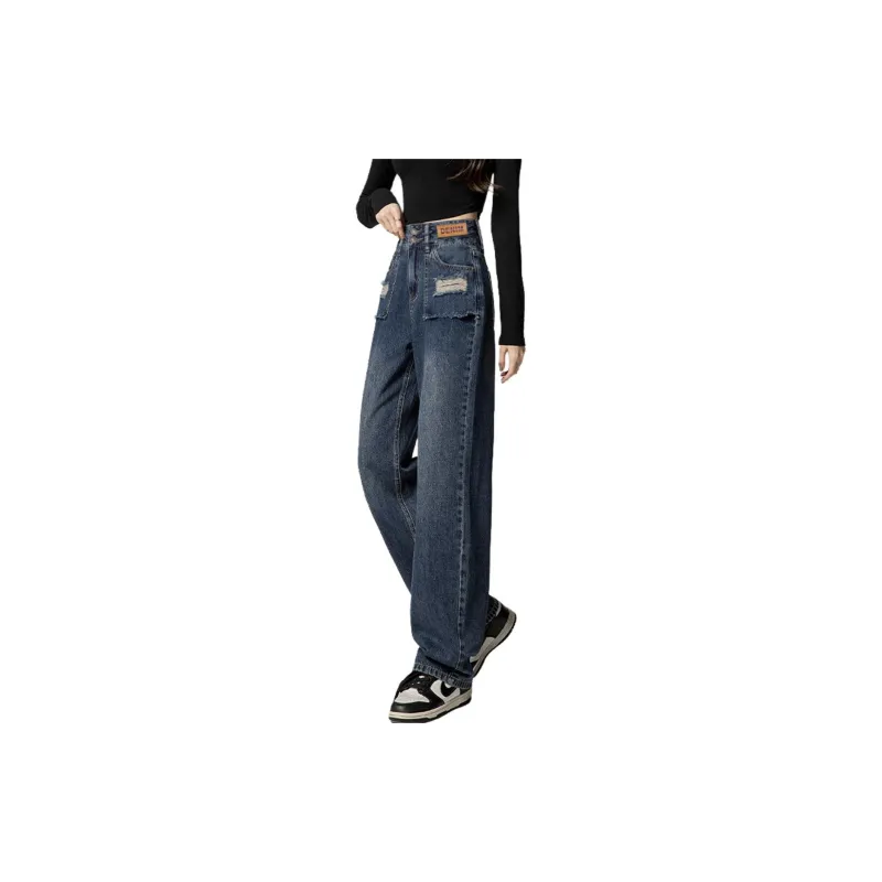 Weixi Jeans Women's Blue-4