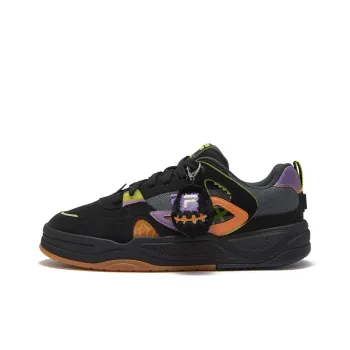FILA FUSION BANK II Slip Resistant Low Top Skateboard Shoes Men's Shadow Black Gray