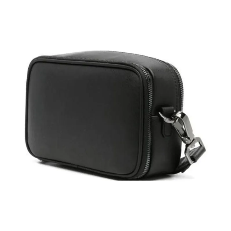 EMPORIO ARMANI Logo Patch Zipped Wash Bag-3