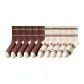 5 Dark Brown with Four Stripes+5m Pinstripe