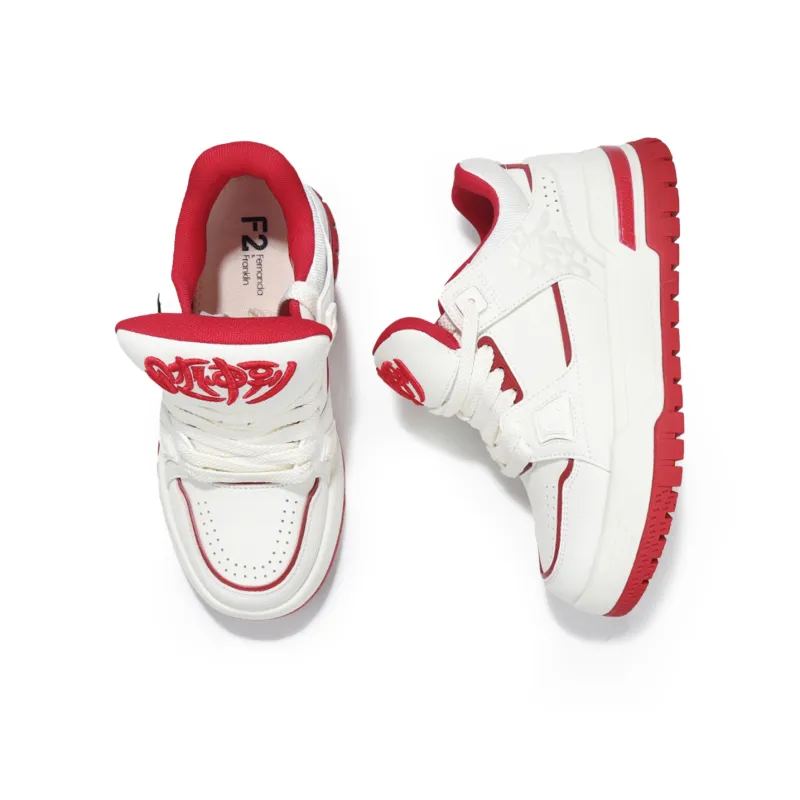 FERNANDA FRANKLIN Coverage Balance Lightweight Breathable Low Top Skateboard Shoes Women's-4