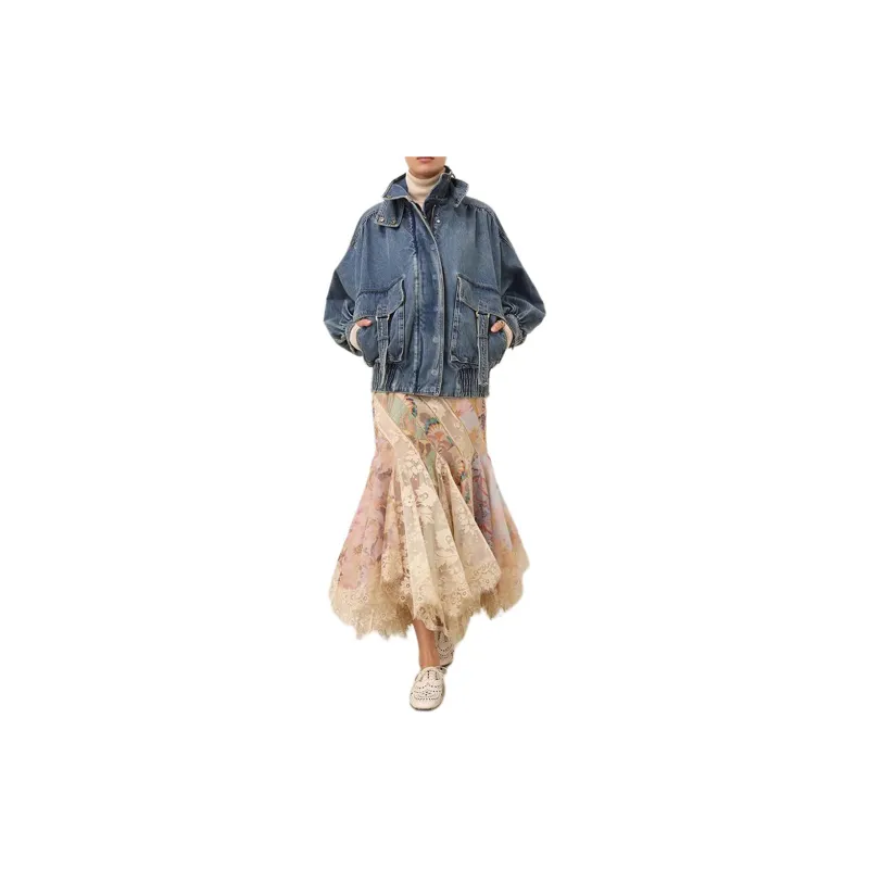 Zimmermann FW24 Casual Long Skirts Women's Multicolor-3
