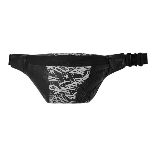 SPRAYGROUND PVC Fanny Pack Unisex Black