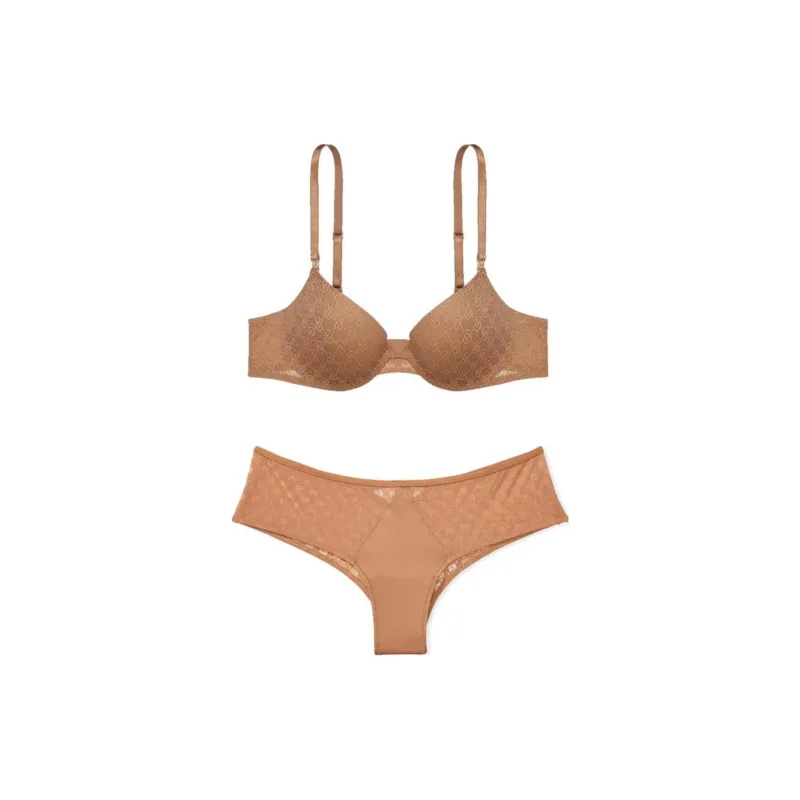Victoria's Secret Underwear Set Women's Khaki-0
