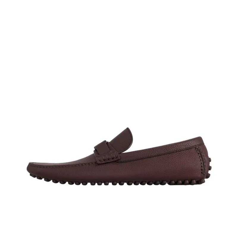 LOUIS VUITTON Hockenheim Gommino Loafers Men's Russet-0