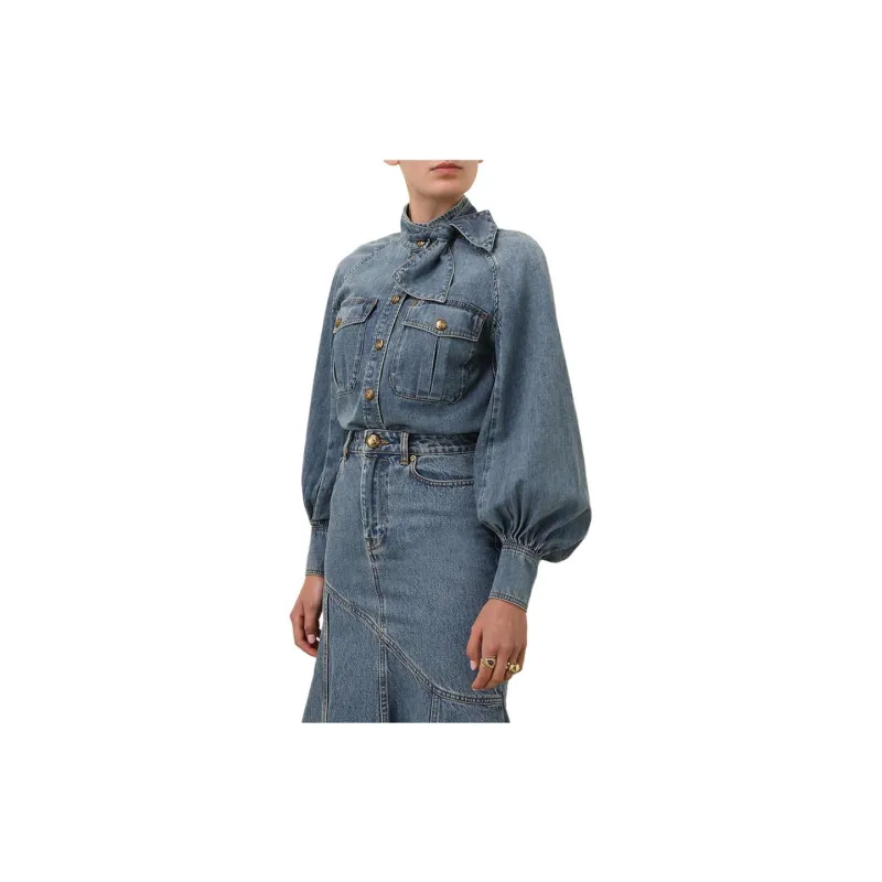 Zimmermann Illustration Raglan Shirt-2