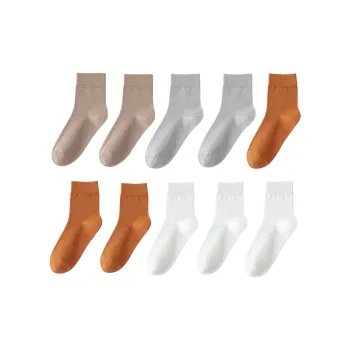 Yalu Mid Calf Socks Men's 10 Pack