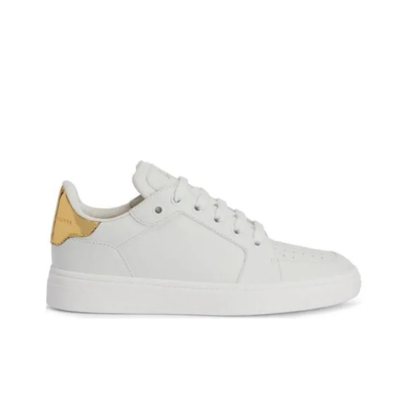 Giuseppe Zanotti Gz94 Metallic panel Leather Sneakers Women's-1