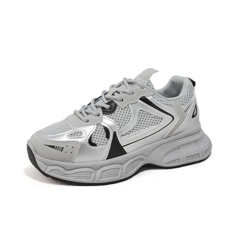 FIRS Kids Abrasion Resistant Breathable Low Top Chunky Sneakers Women's-8