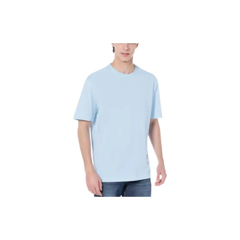 CALVIN KLEIN T Shirt Men's Memento Blue-4