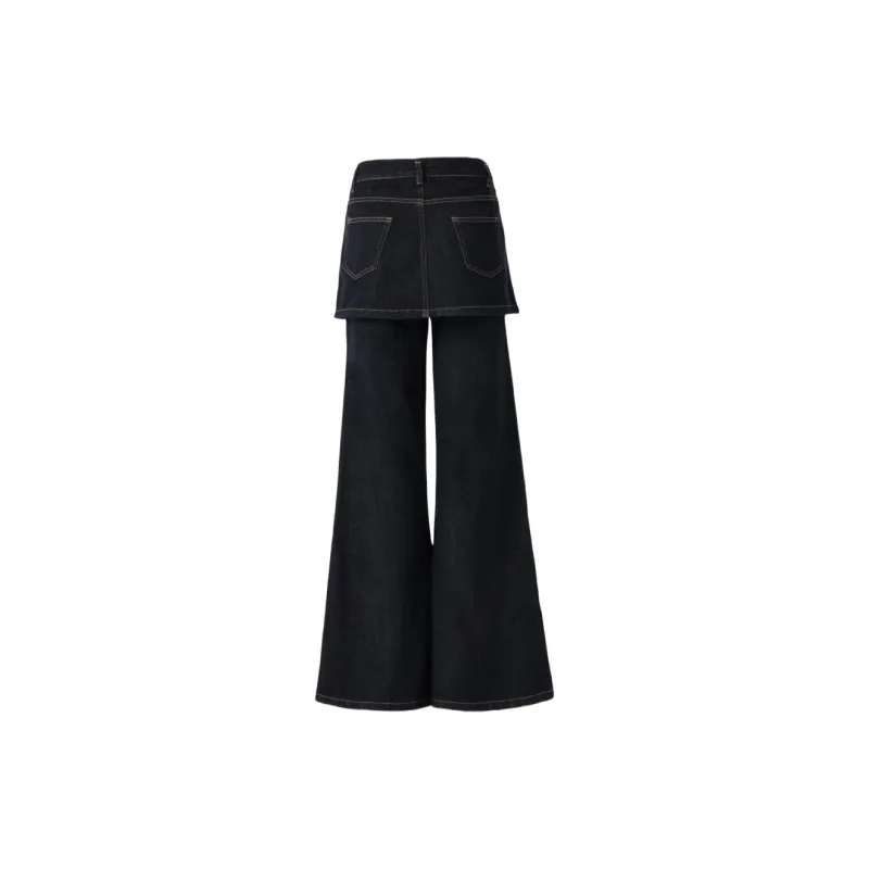 Jenna Chun Jeans Women's Black Gray-1