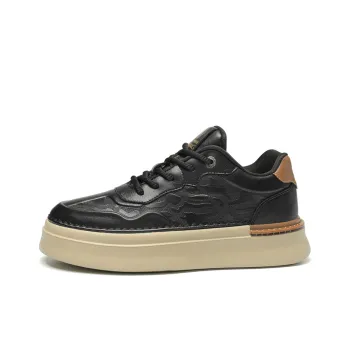 AOKANG AK DUNK Series Skateboard Shoes Men Low Top Black/Brown