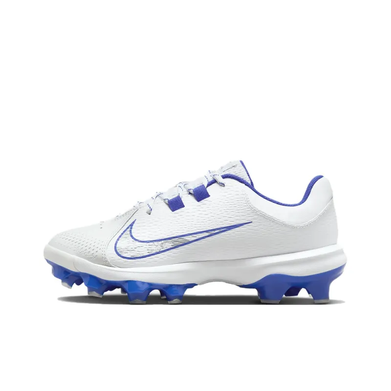 Nike Hyperdiamond 4 Pro Mcs White Pure Platinum Hyper Royal Women's-0