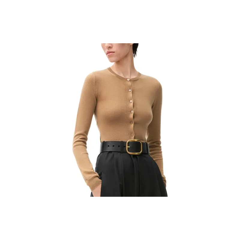 LOEWE FW24 Knitwear Women's Brown-1