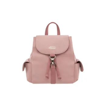 Emis Synthetic Leather Backpack Women's Pink