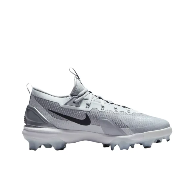 Nike Force Trout 9 Elite Mcs Pure Platinum Wolf Grey White Metallic Silver-1