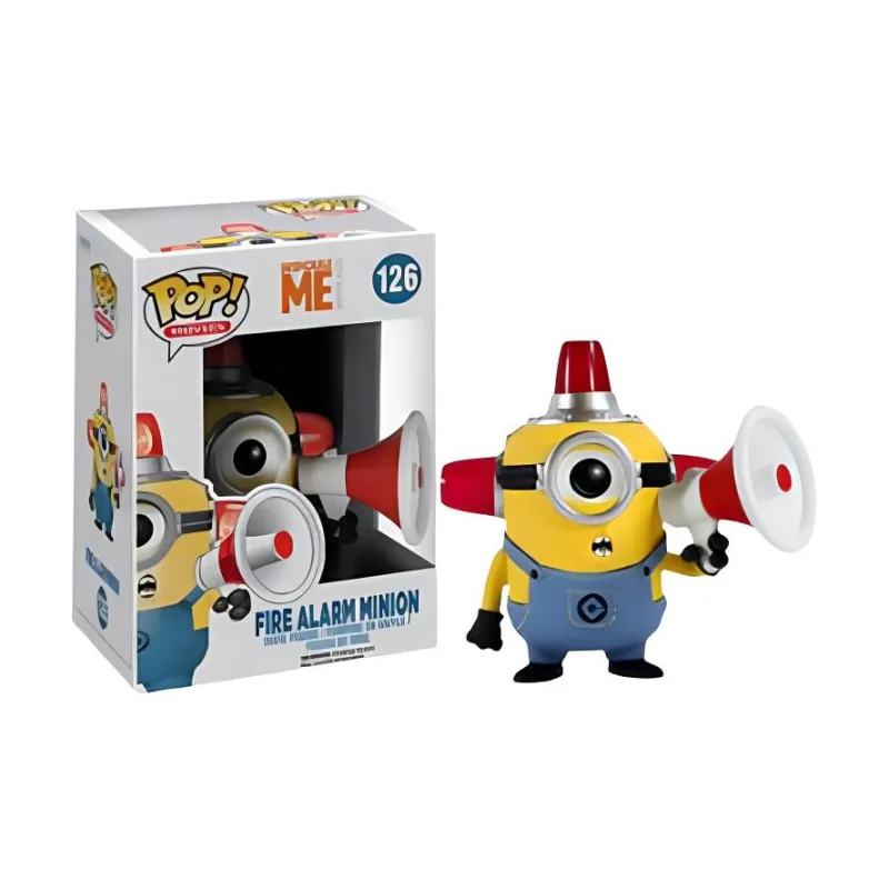 Funko POP! Collection MOVIES Despicable Me Fire Alarm Despicable Me Minions Chibi Figures-2