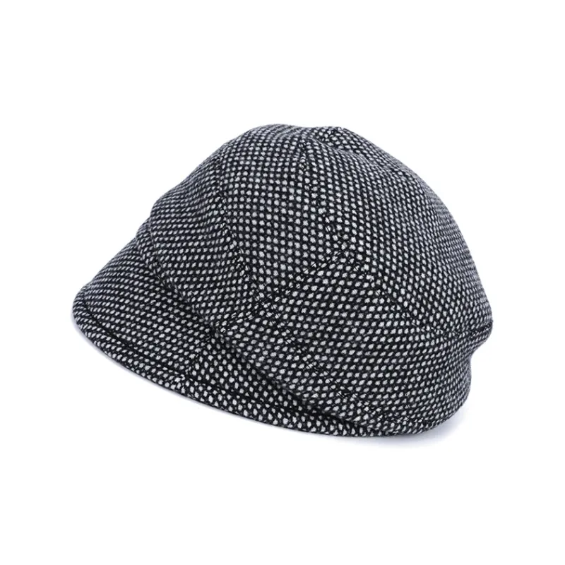 MARJAKURKI Wool Beanie Gray With Large Head And Neck Wrap Unisex-0