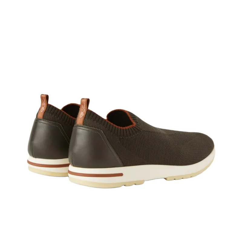 Loro Piana Low Top Casual Shoes Men's Pine Forest-3
