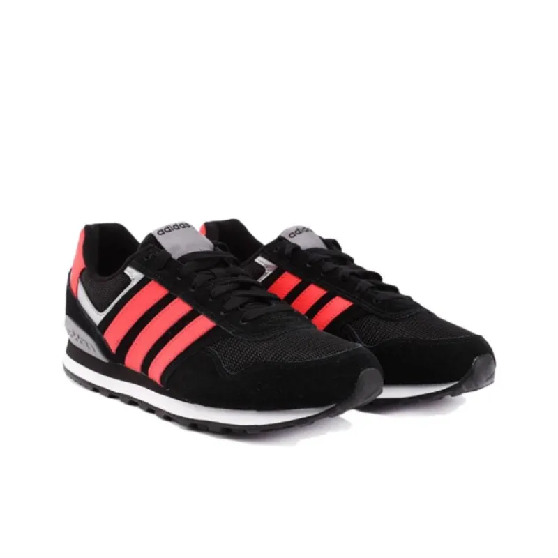 Adidas Neo 10K Anti Slip Wear Resistant Low Top Casual Shoes Men's Black-2
