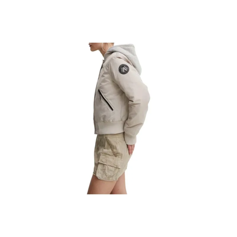 SUPERDRY Jackets Coats Women's Gray-3