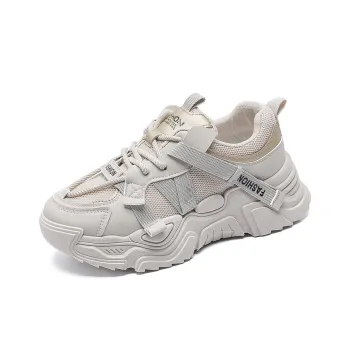 FIRS Kids Anti Slip Wear Resistant Low Top Chunky Sneakers Women's