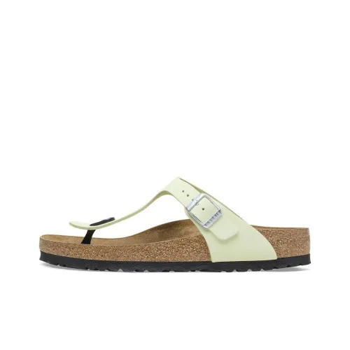 Birkenstock Abrasion-Resistant Slide Slippers Women's Lime Regular