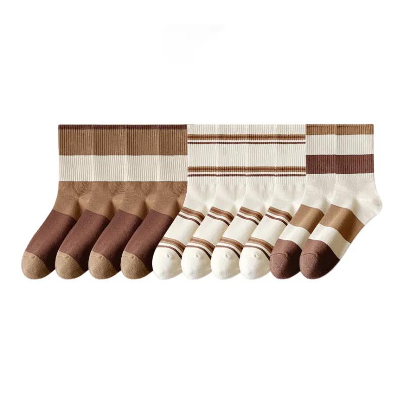 Lan Miao Mid Calf Socks Women's 10 Pack-2