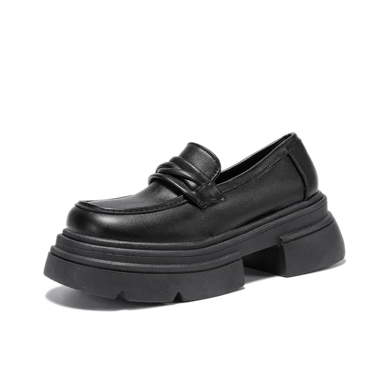 Medd Loafers Ballet Flats High Heel Women's-15