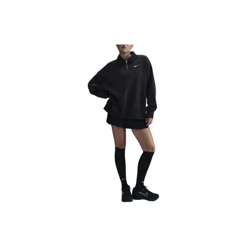 Nike Sportswear Phoenix Fleece Women's Oversized 1/4 Zip Polo-1