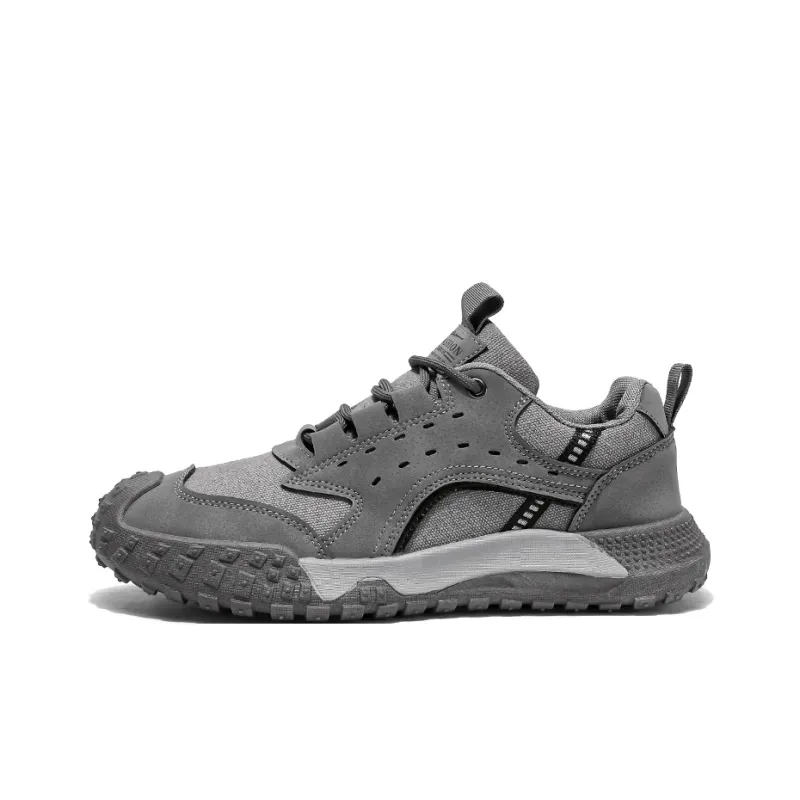 Wooden Rabbit Slip Resistant, Abrasion Resistant, Breathable, Height Increasing Low Top Casual Shoes Men's-5