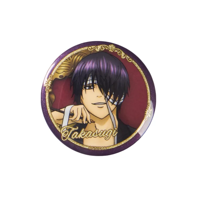 BOOM COMIC Gintama Double Flash Badge Gintoki Sakata Shinsuke Takasugi Toushirou Hijikata Badges-11