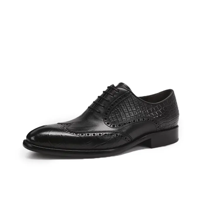 Voguhomme Dress Shoes Men's Black-1
