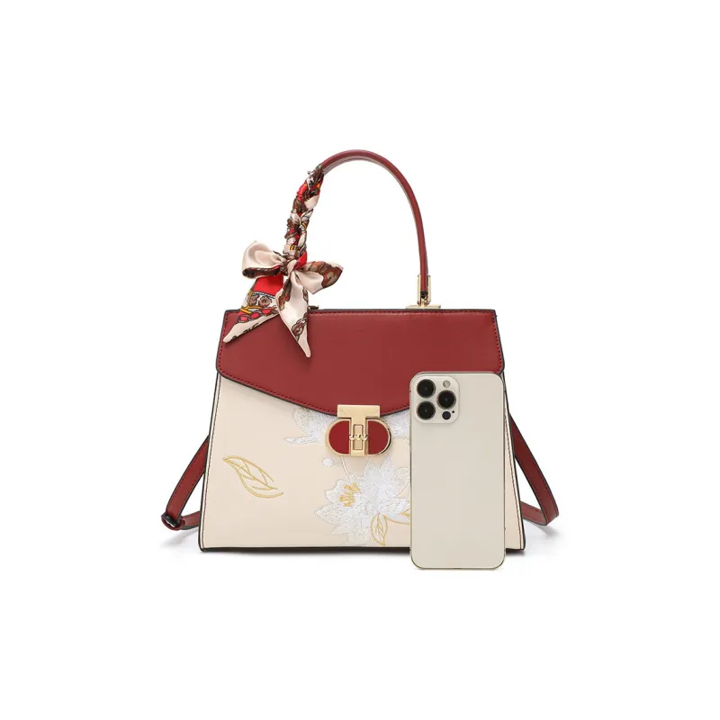 PAYOT PU One Shoulder Handbags Regular Women's Burgundy-2