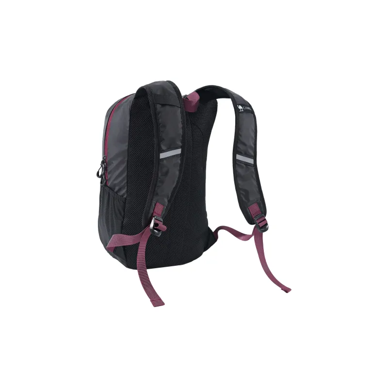 CAMEL Nylon Backpack Regular Unisex Premium Gray/Deep Black-8